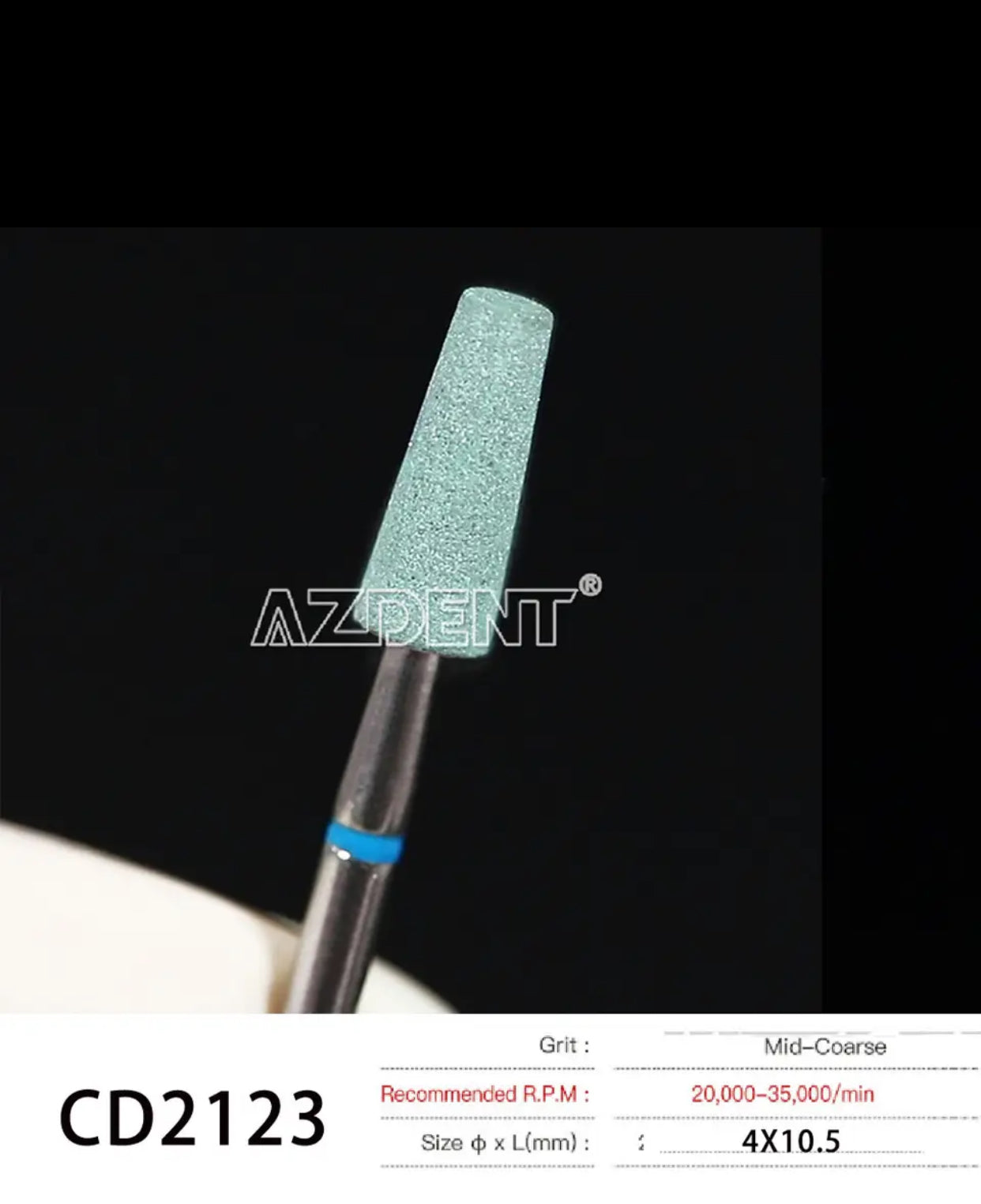 Dental Polishing Green Diamond