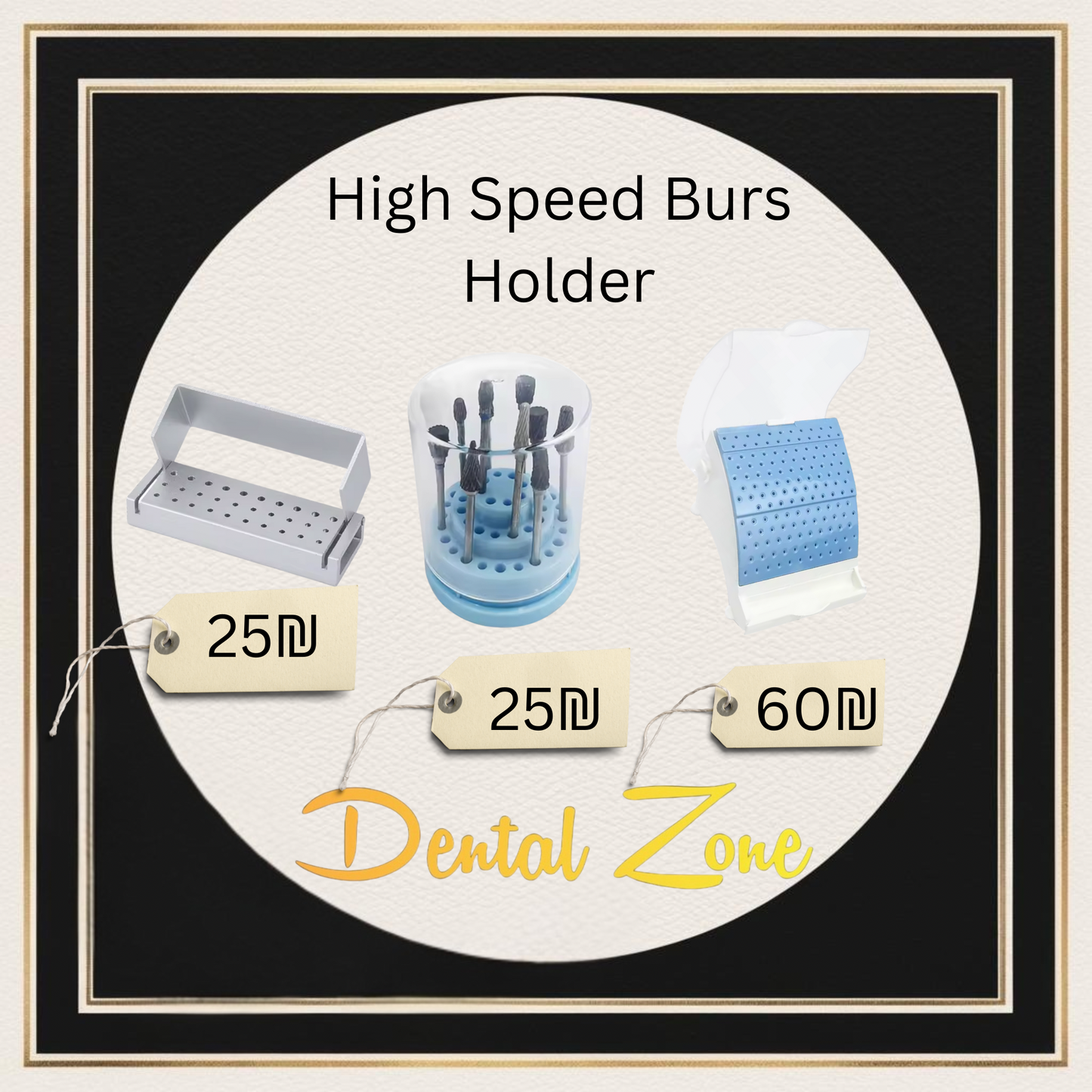 Dental high speed burs holder